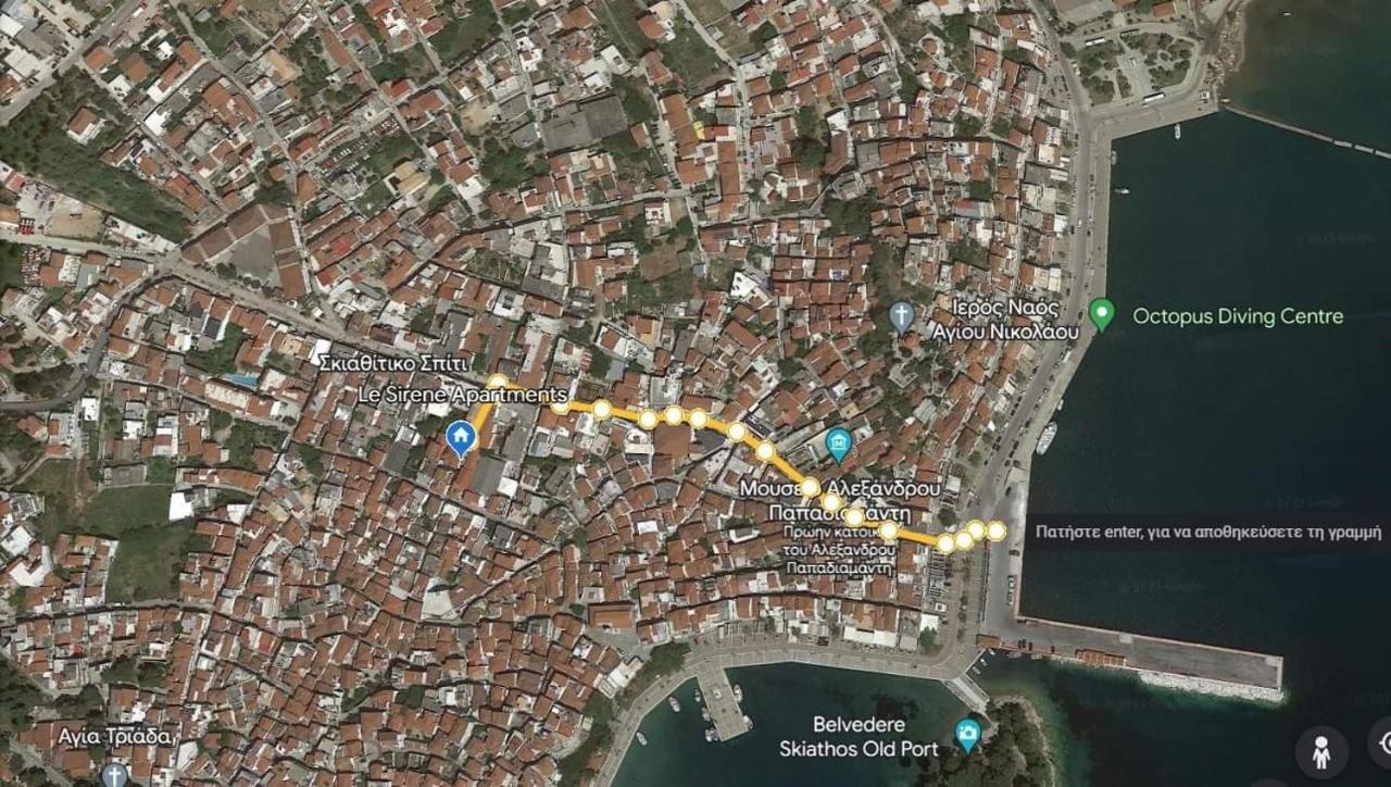 Le Sirene Apartments Skiathos Town Exterior foto